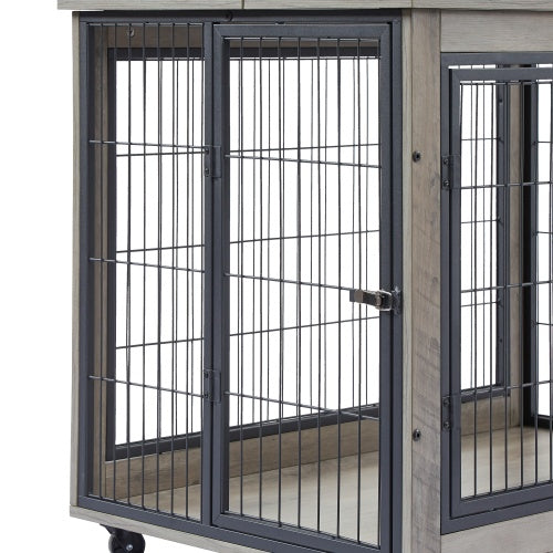 Crystal Dog Cage Side Table