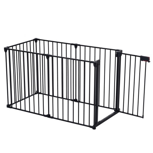 Crystal Play Yard Metal Doorways