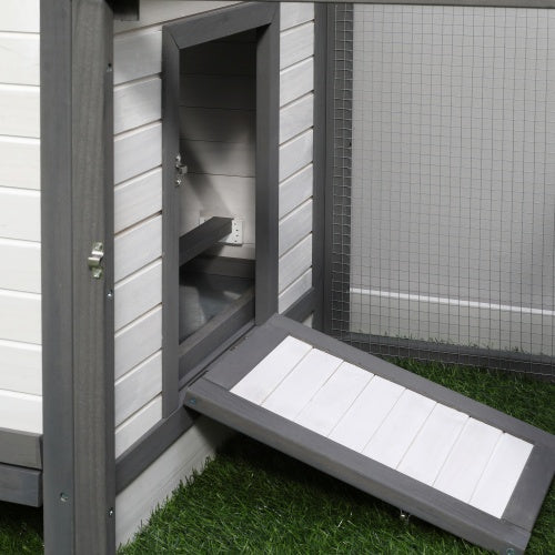 Crystal Wooden Chicken Coop With Nesting Boxes