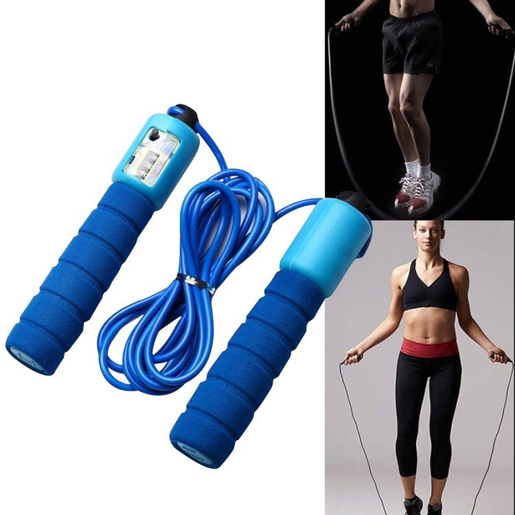 Skipping Rope With Counter Adjustable Length