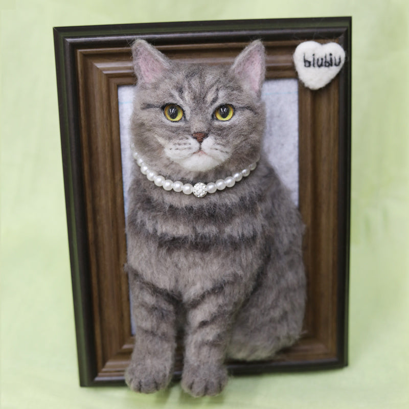 Crystal Wool Felt Imitation Pet Custom Commemorative Gift