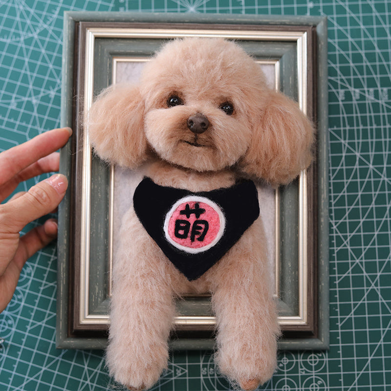 Crystal Wool Felt Imitation Pet Custom Commemorative Gift