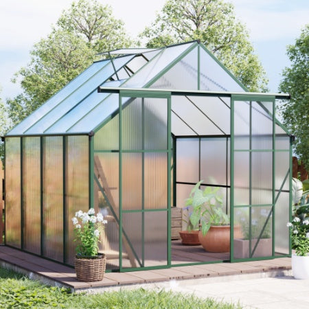 Crystal  Walk-in Greenhouses For Outdoor Backyard In All Season