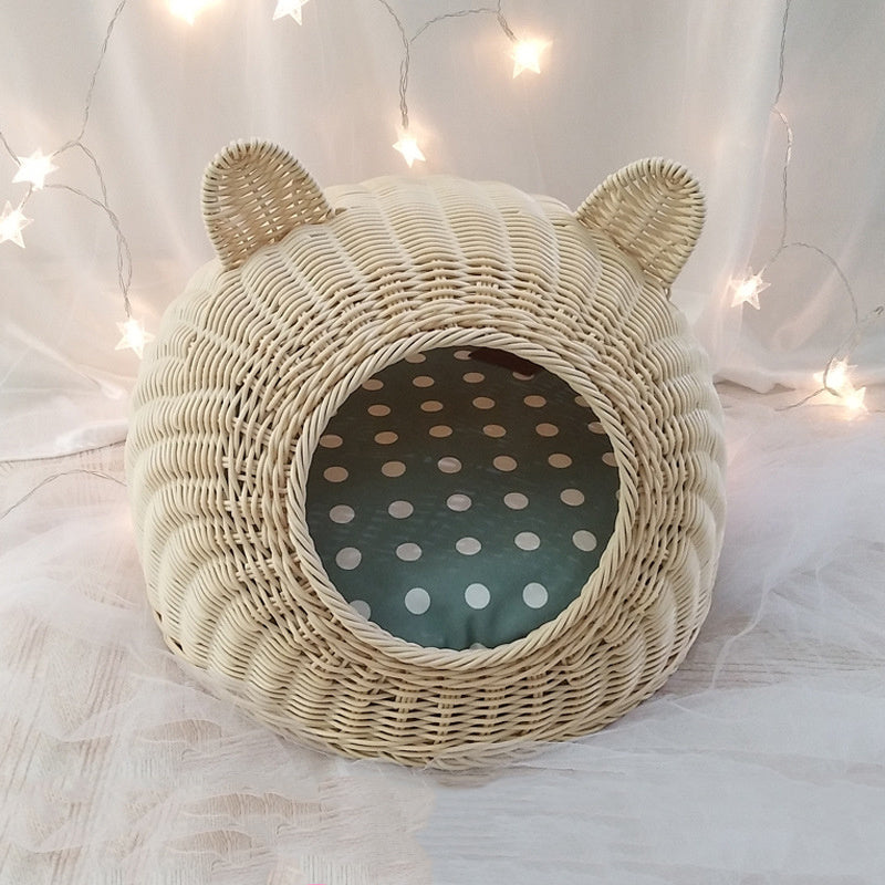 Crystal Rattan cat litter
