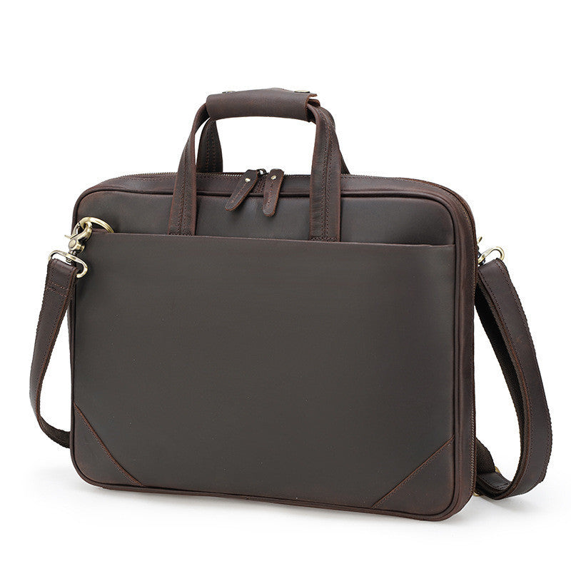 Crystal  Men's Ultra-thin Business Handbag