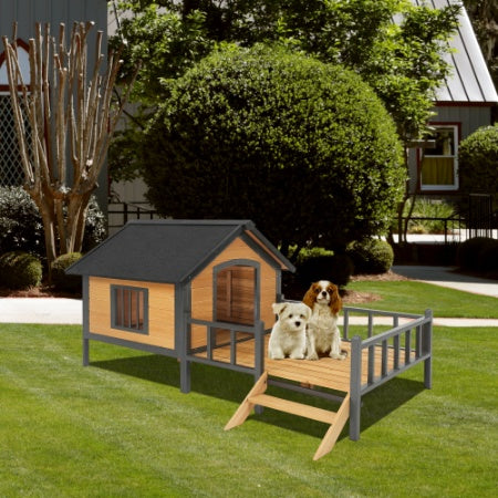Outdoor Large Wooden Cabin Dog House