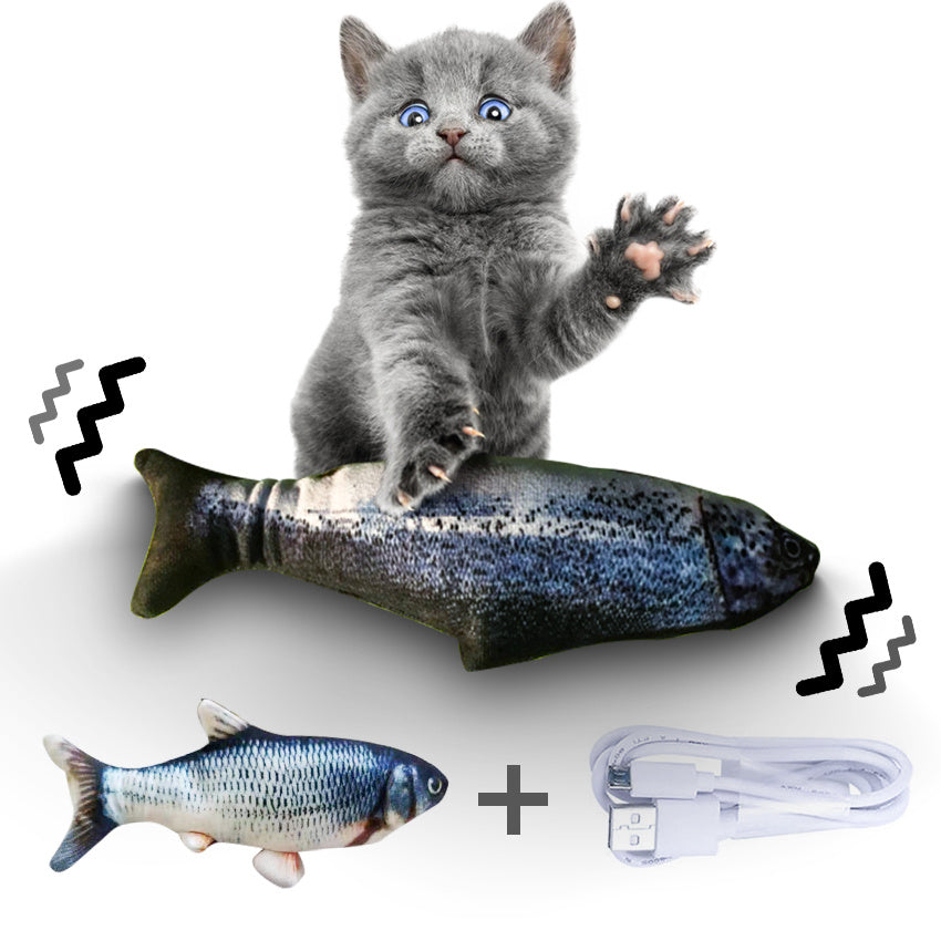 Crystal  Electric Fish Toy
