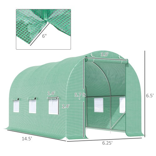 Crystal Walk-in Tunnel Greenhouse