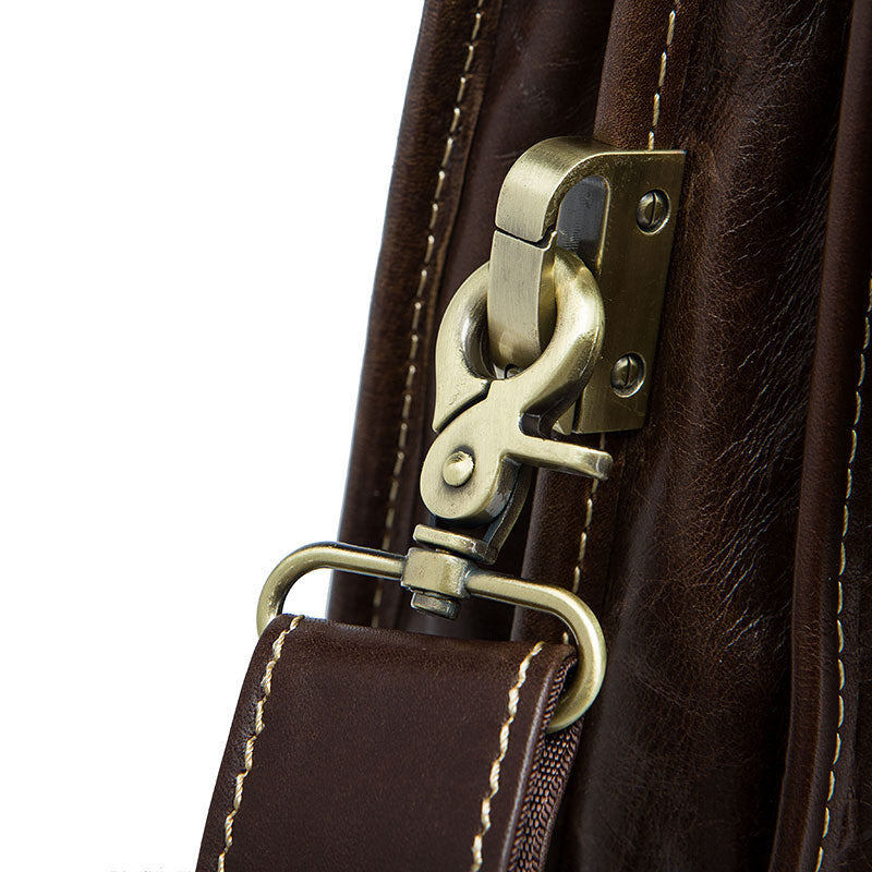 Crystal  Men's  Handbag