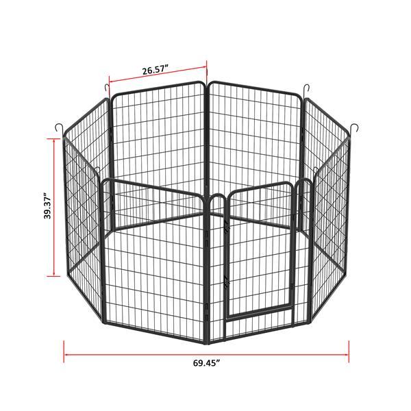 Crystal  Metal Game Fence