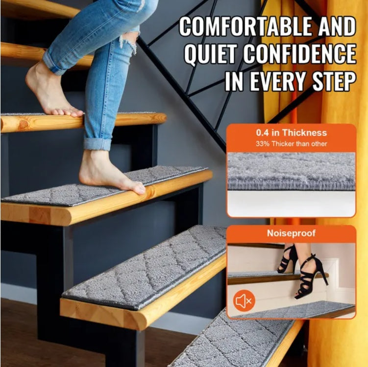 Crystal  Indoor Stair Runner Anti Slip