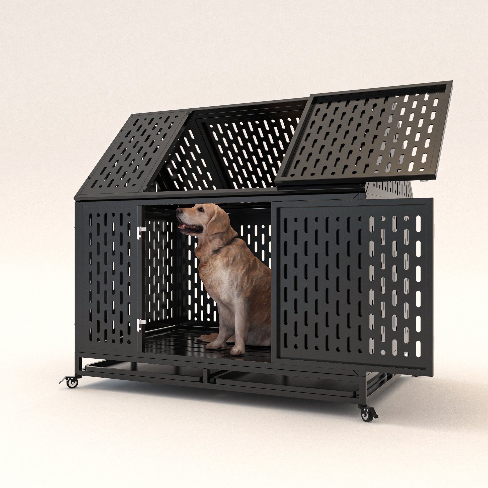Crystal  Heavy Duty Dog Crate