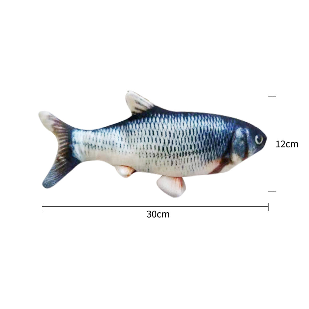 Crystal  Electric Fish Toy