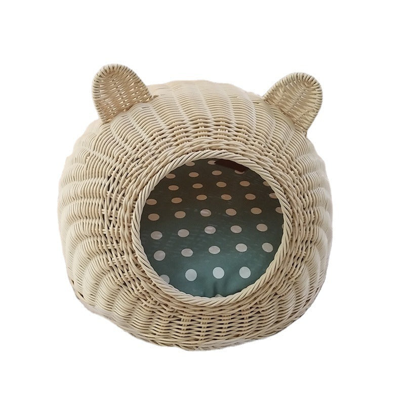 Crystal Rattan cat litter