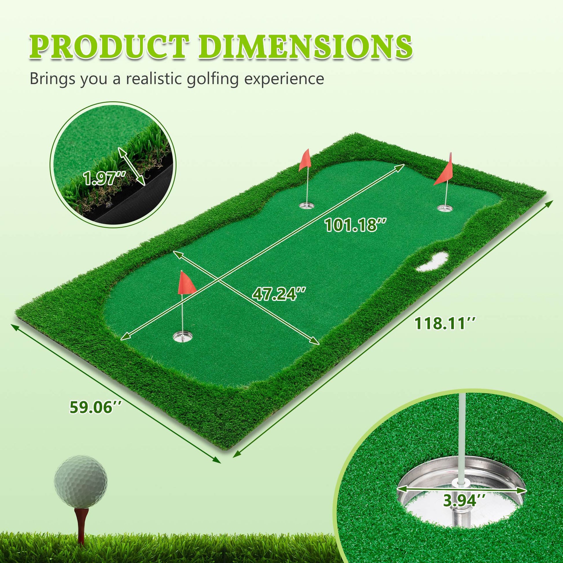 , Golf Training Mat