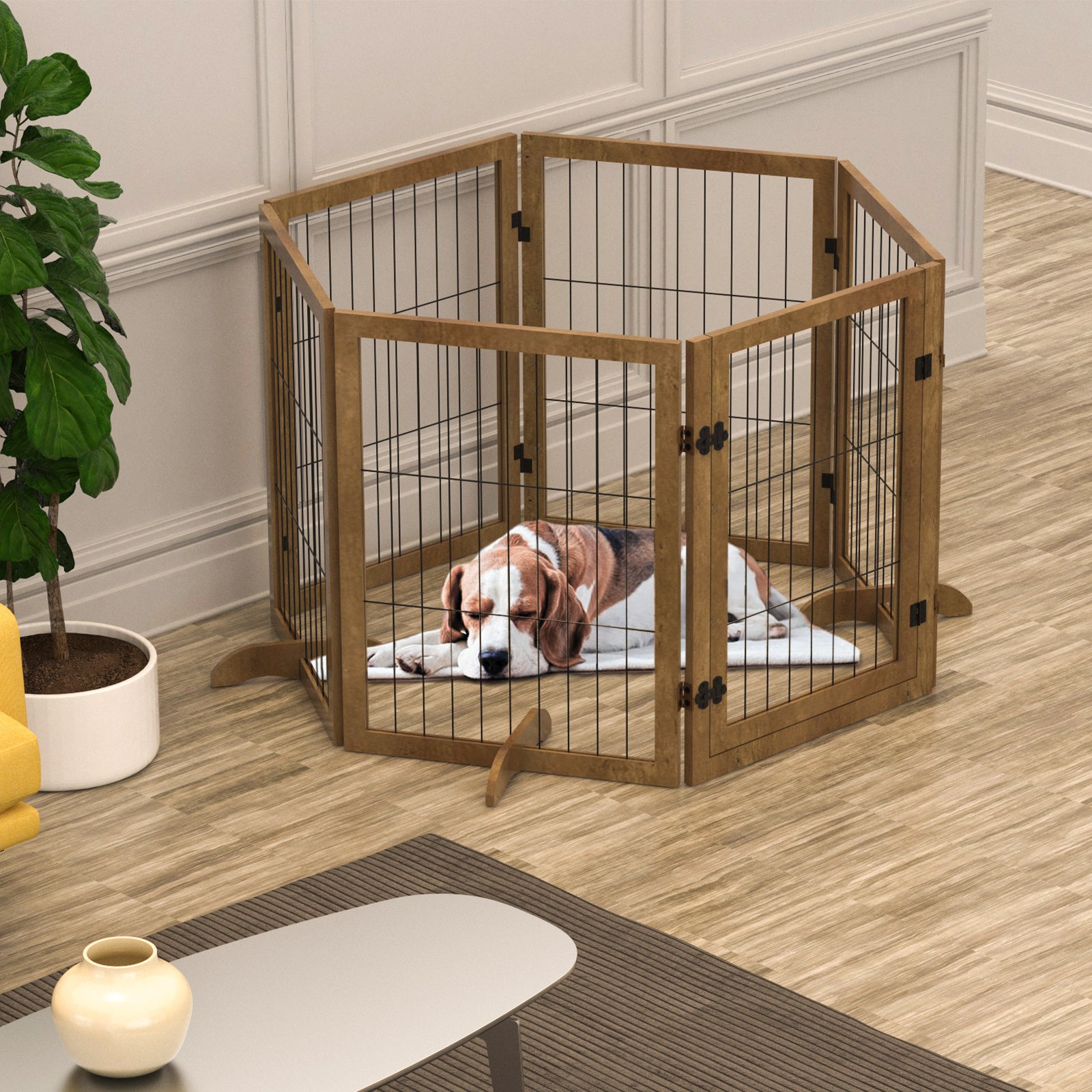 Crystal  Dog Fence Barrier