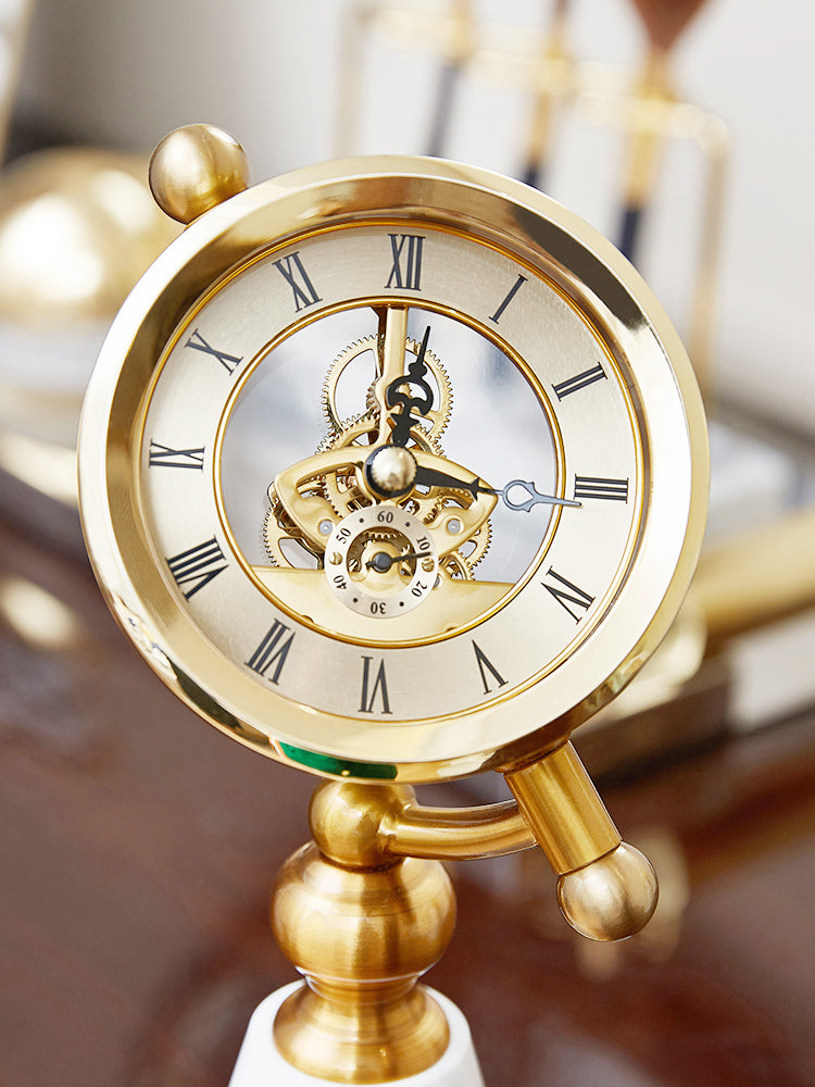 European Retro Table Clock