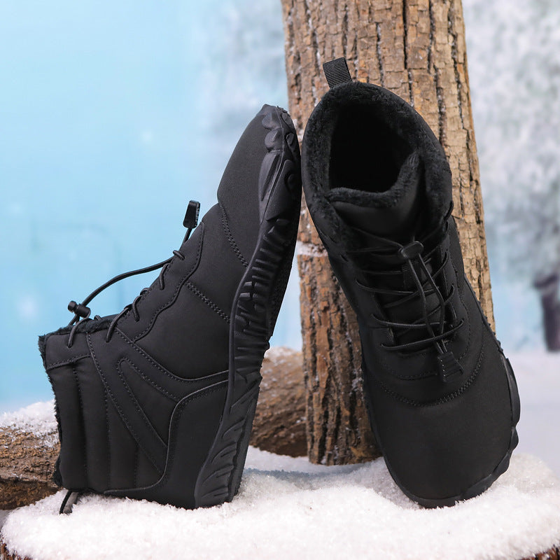 Crystal Couple Fleece-lined Hiking Shoes