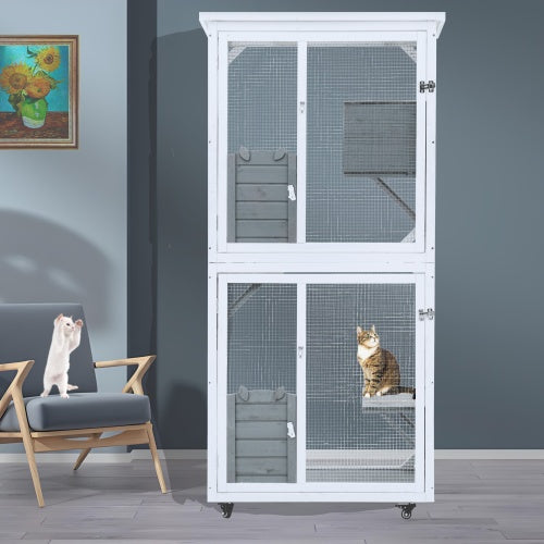 Crystal Outdoor &  Indoor Cat Pet Climbing Frame