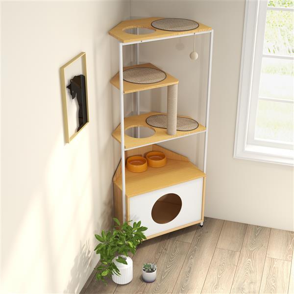 Crystal Corner Cat Tower