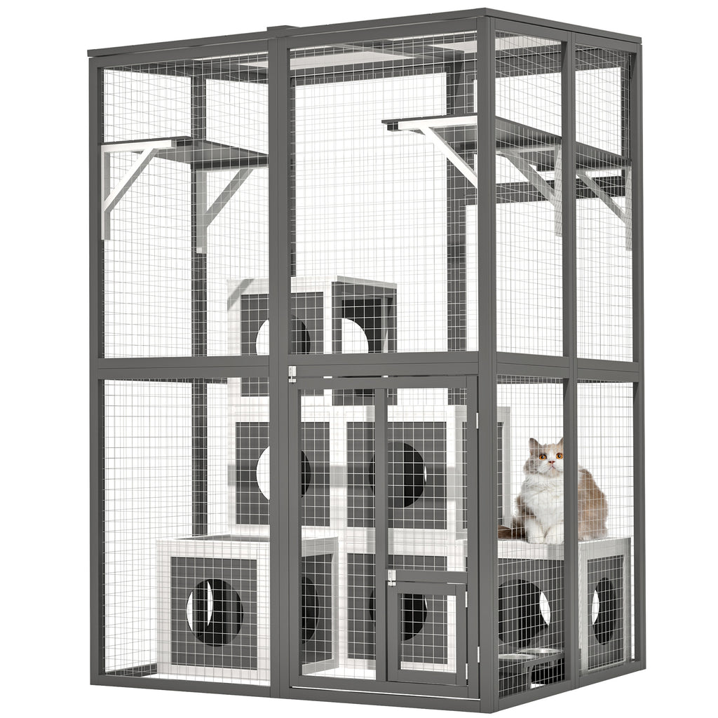 Crystal Cat Cage