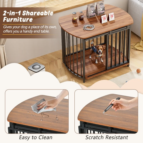 Crystal Dog Crate For Small And Medium Dogs