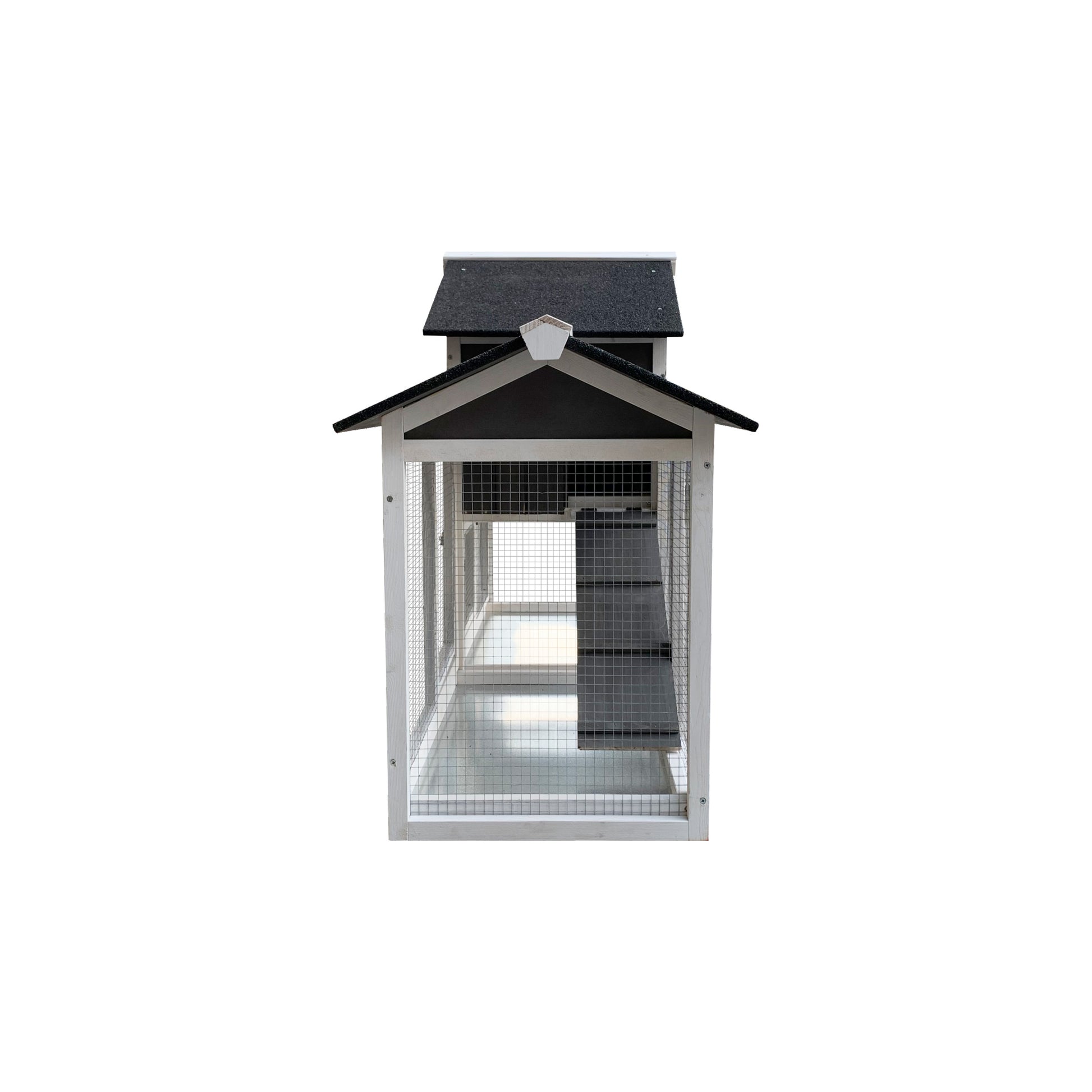 Crystal  Outdoor Rabbit Hutch With Walking Cage