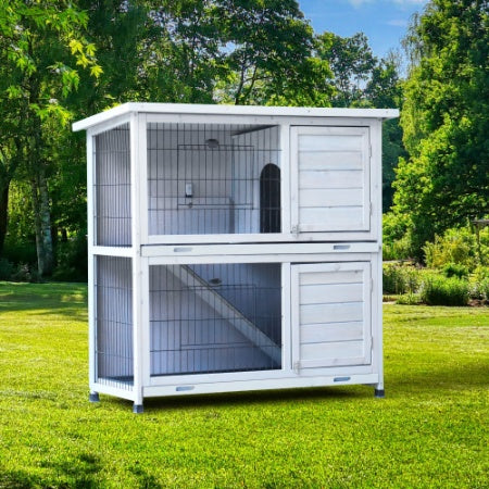 Crystal  2-Story Rabbit Cage