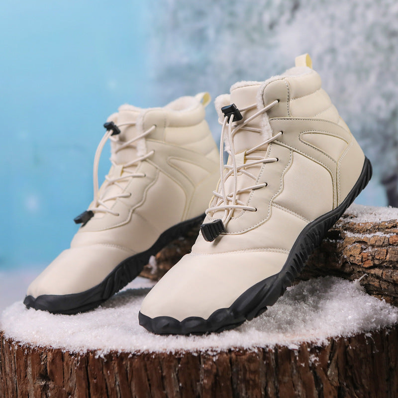 Crystal Couple Fleece-lined Hiking Shoes