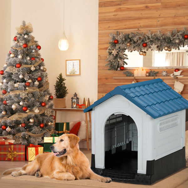 Crystal  Pointed House Type Cat And Dog House