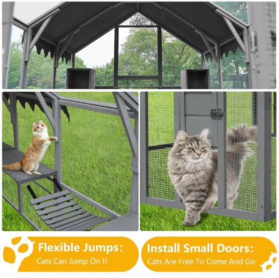 Crysta; Cat Enclosures