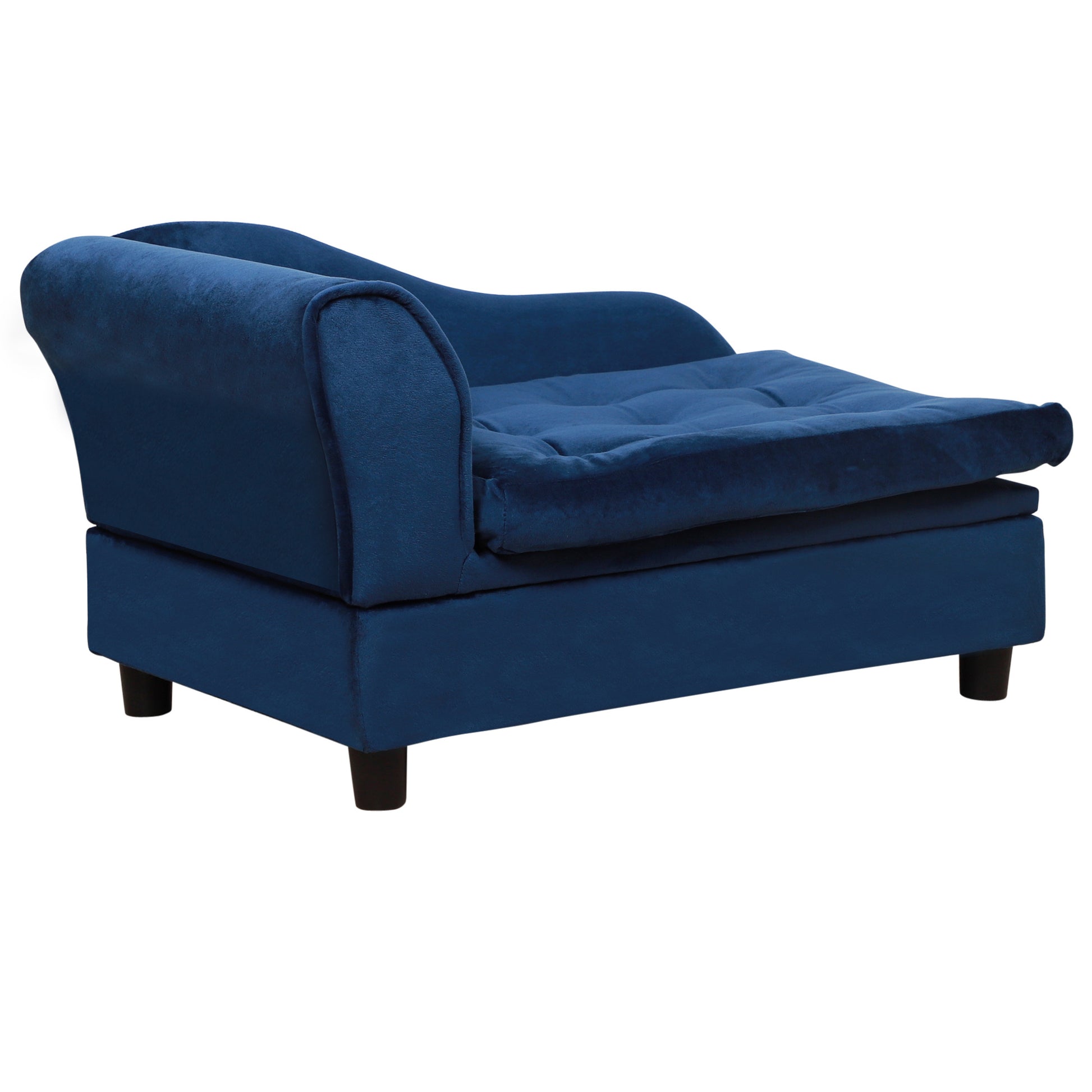 Crystal Luxury Small Dog Bed With Hidden Storage