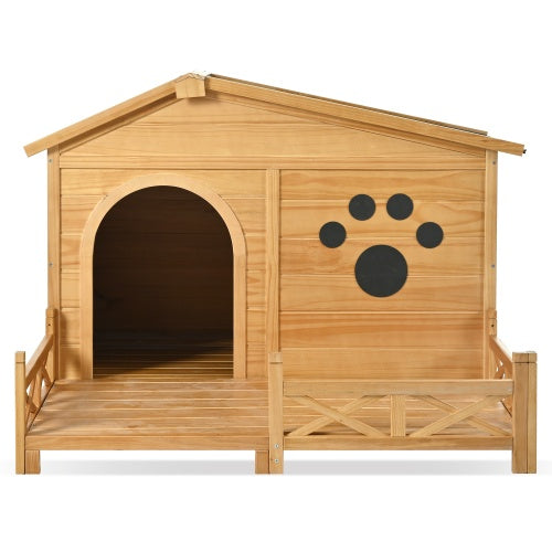Crystal  Wooden Dog House