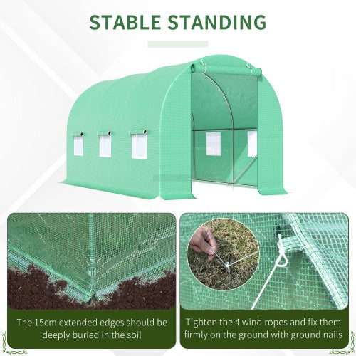 Crystal Walk-in Tunnel Greenhouse
