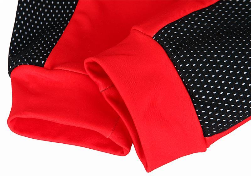 Crystal Autumn and winter cycling wear fleece warm jacket