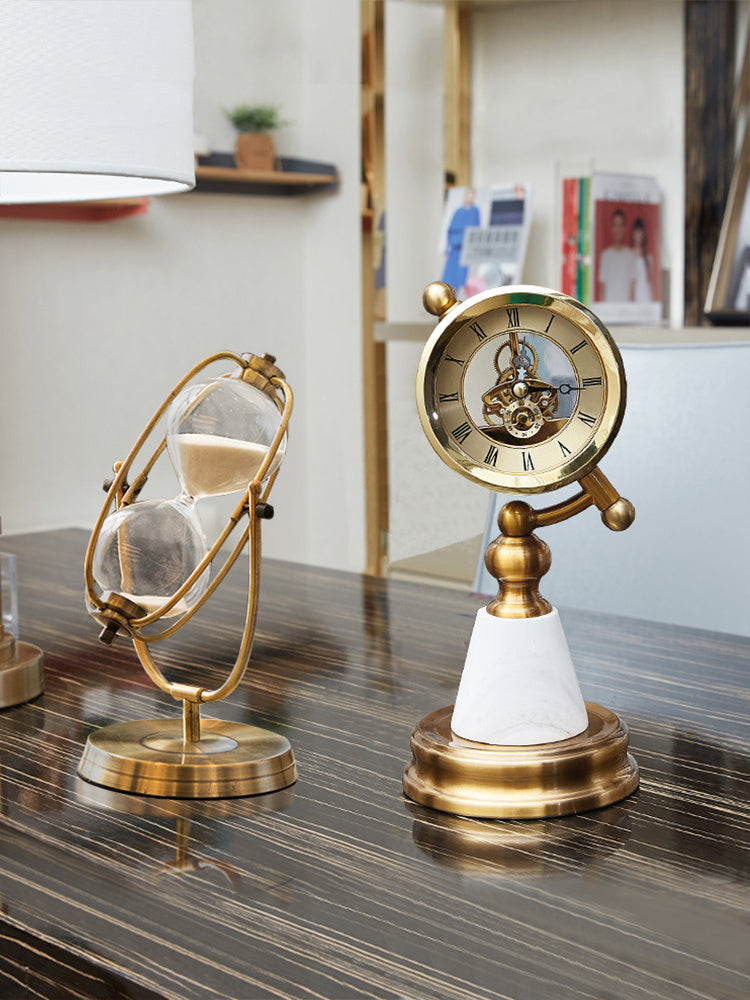 European Retro Table Clock