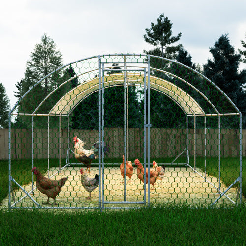 Crystal  Chicken Coop,Walk-in Poultry Cage,