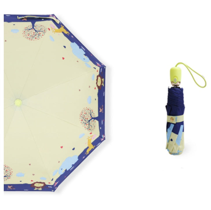 Crystal automatic children's umbrella