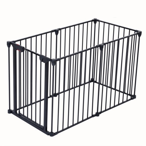 Crystal Play Yard Metal Doorways