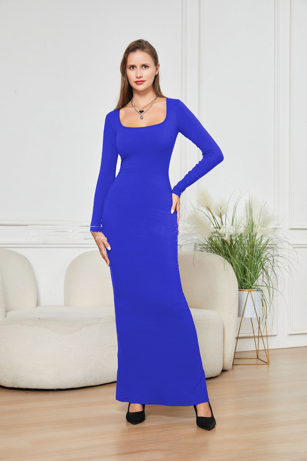 Two-in-one  Narrow Dress