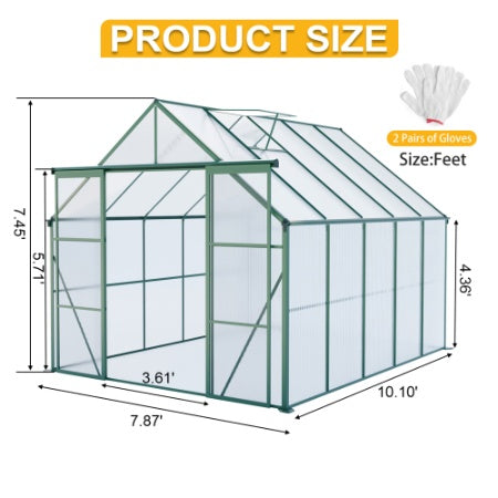 Crystal  Walk-in Greenhouses
