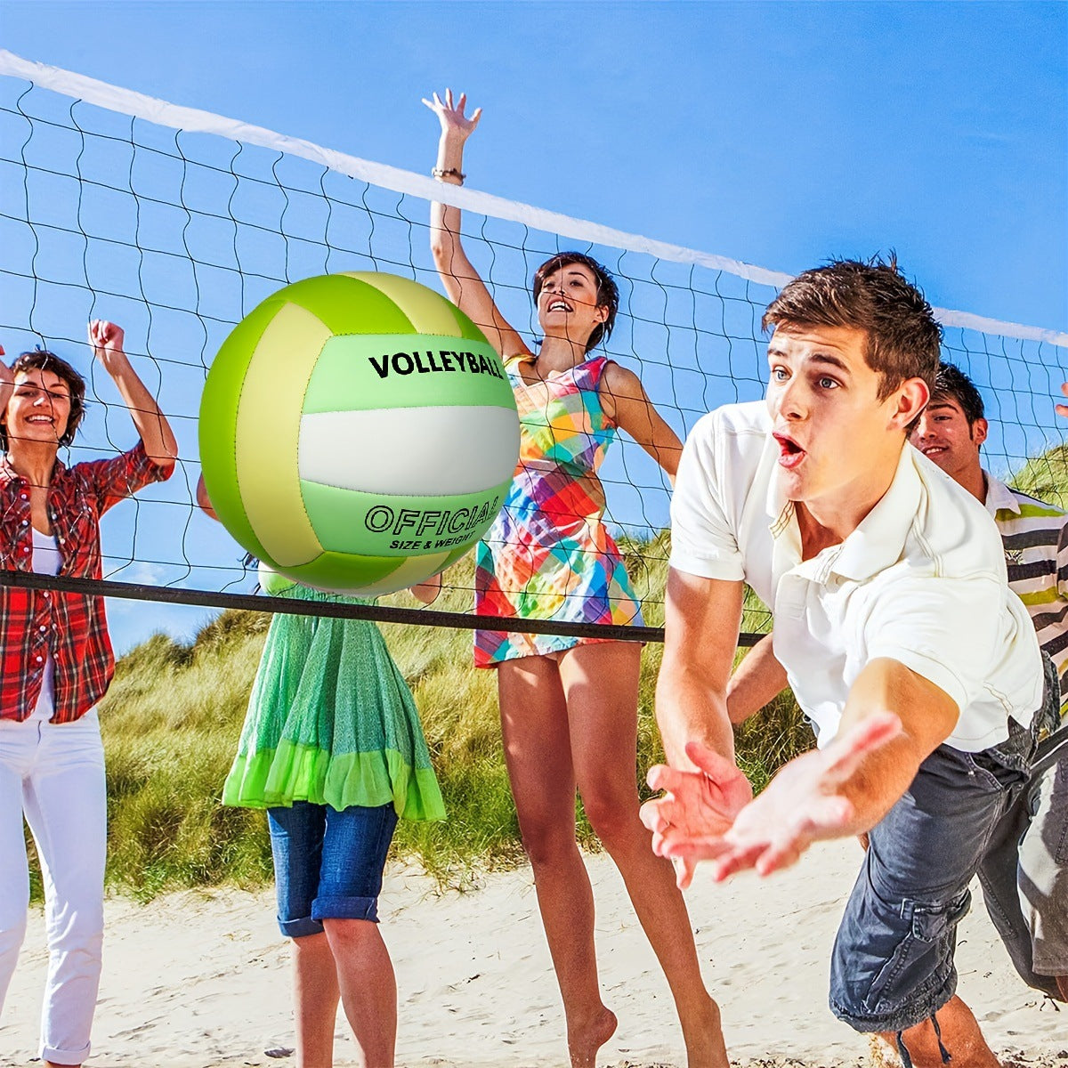 Crystal Machine Seam Volleyball