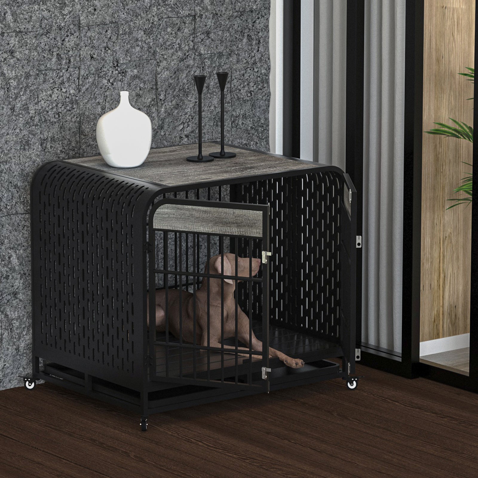 Crystal  Dog Crate