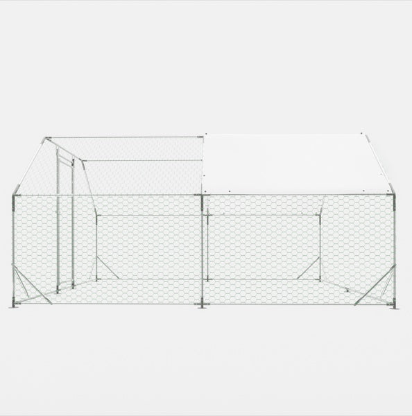 Crystal Top Chicken Coop