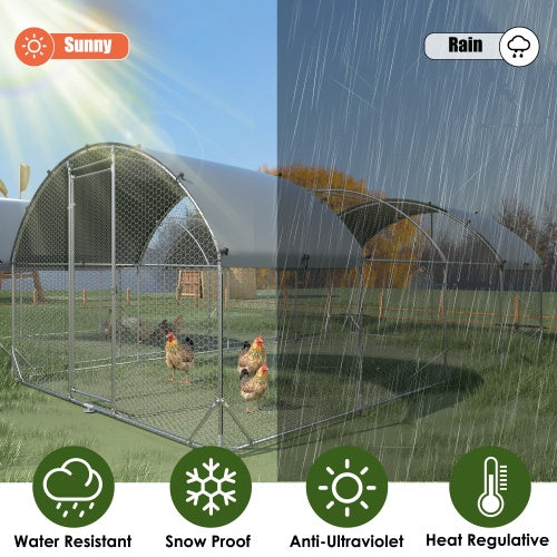 Large Metal Chicken Coop  Net Cage