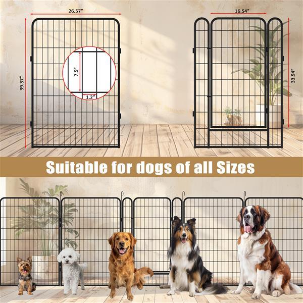 Crystal  Metal Game Fence
