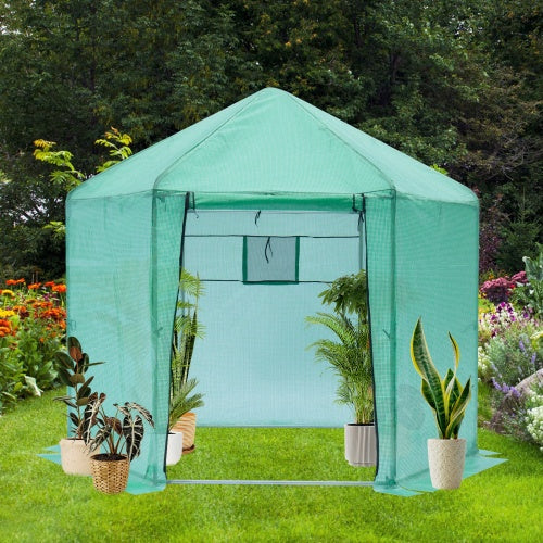 Crystal Walk In Greenhouse