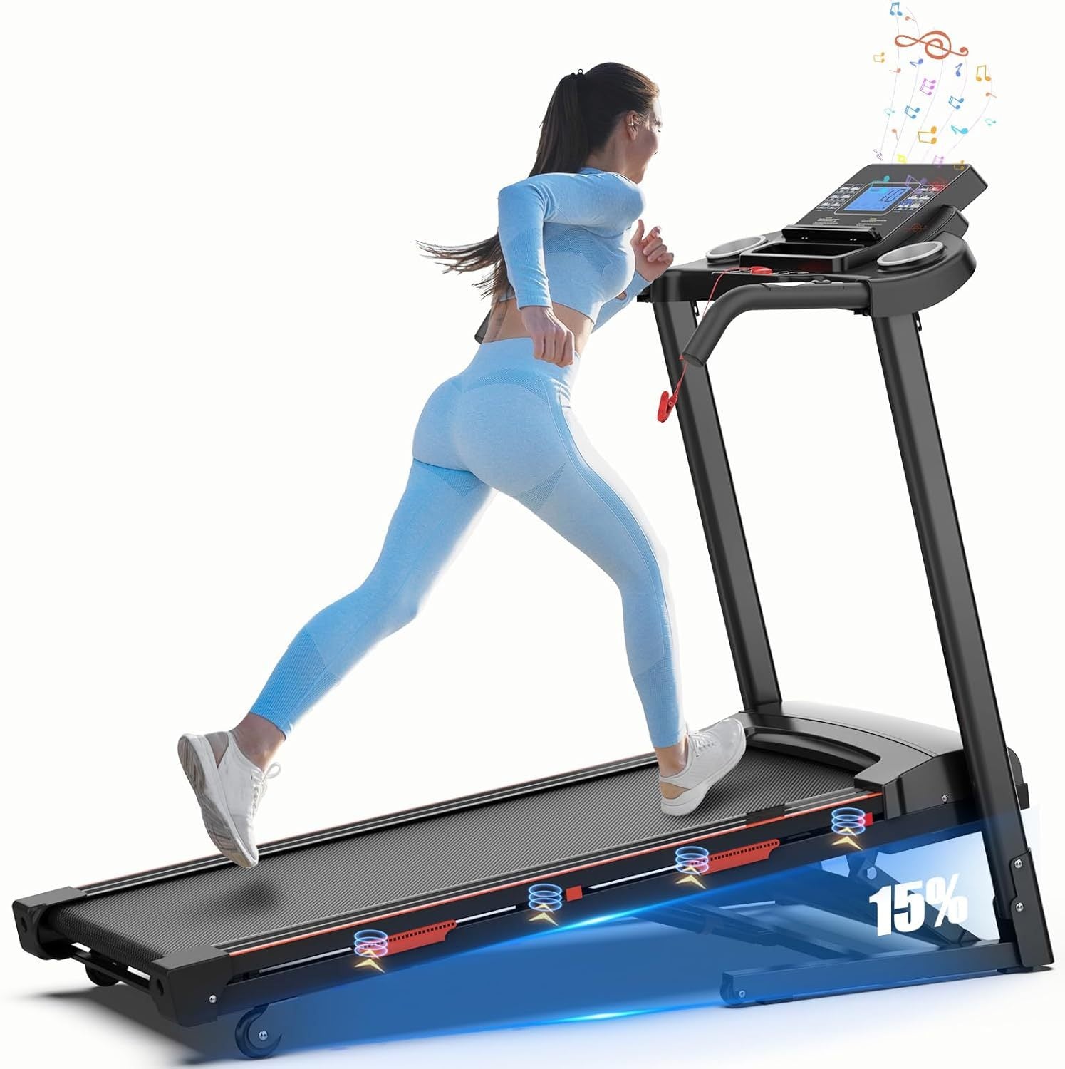 Crystal  Automatic Tilt Treadmill