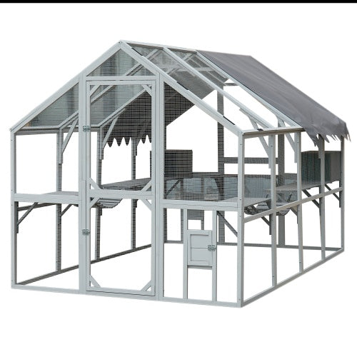 Crystal Outdoor Cat Room