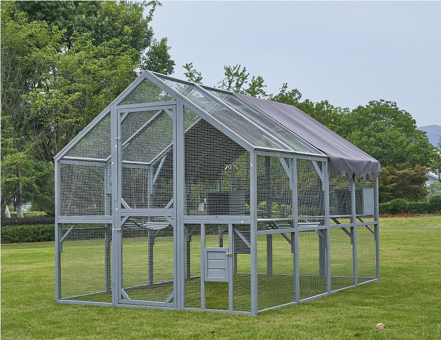 Crystal Outdoor Cat House